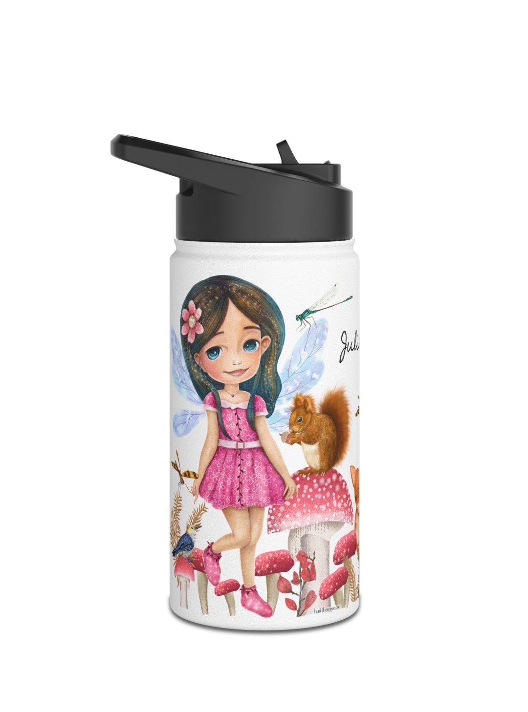 personalised water bottles for kids, hush the moon, gift shop australia, fairy gifts for kids