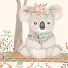 Boho Baby Koalas - detail 2 - Hush the Moon