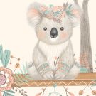 Boho Baby Koalas - detail 3 - Hush the Moon