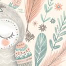 Boho Baby Owl - detail 3 - Hush the Moon