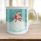 cute Santa mouse mug, Christmas mouse mug, winter mouse mug, personalised mug for kids, Christmas mugs, personalised mugs, gifts for kids, Christmas gifts for kids, hush the moon. mugs for kids, personalised gifts for kids