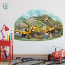 Wall Decal Set for Boys in Bedroom Interior